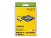 EAN 4043619917464 - DeLOCK 91746 lector de tarjeta USB 3.2 Gen 1 (3.1 Gen 1) Type-C Antracita imagen 3