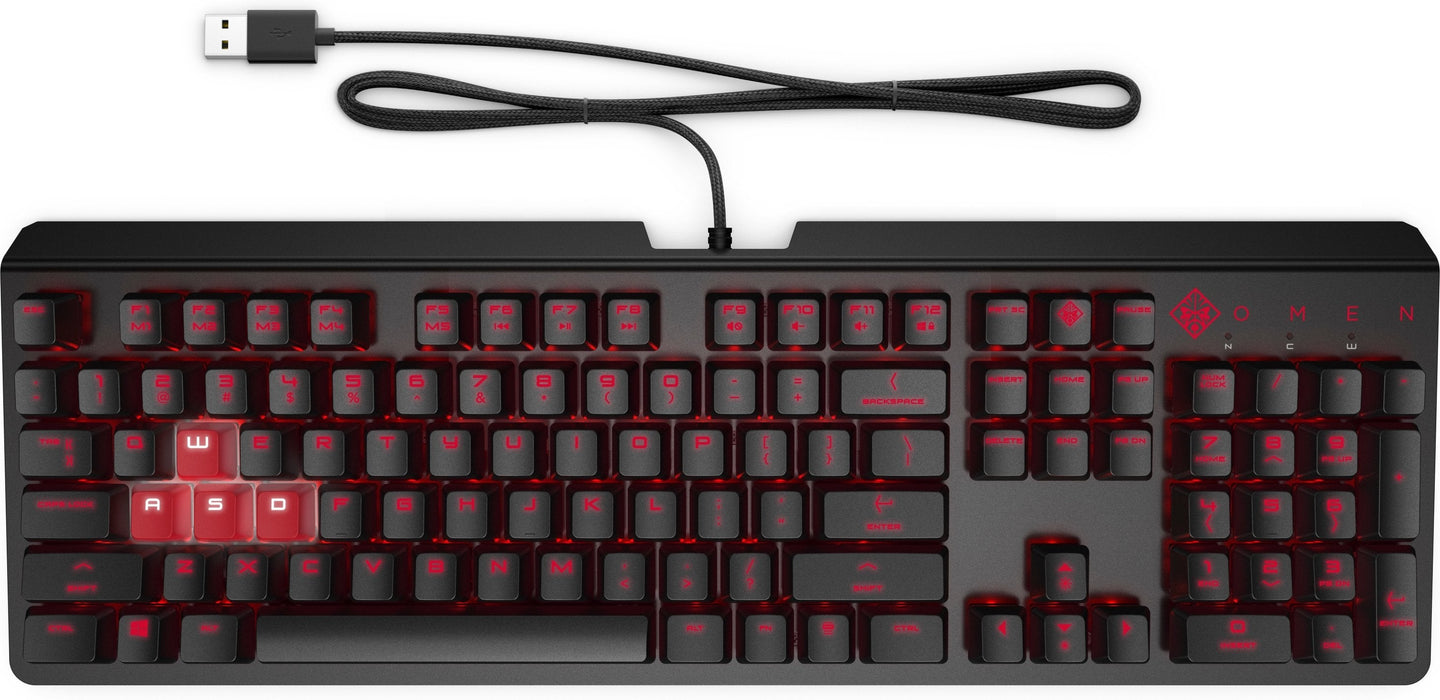Hp Encoder Gaming Red Keyboard