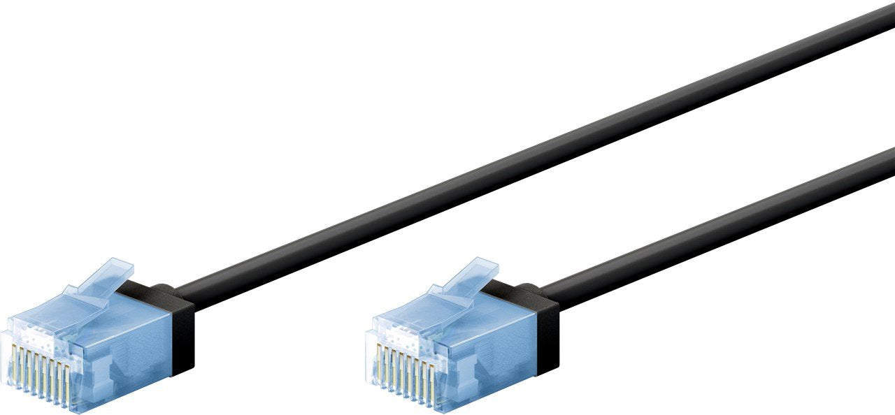 EAN 4040849742309 - Goobay 74230 cable de red Negro 0,15 m Cat6a U/UTP (UTP) imagen 5