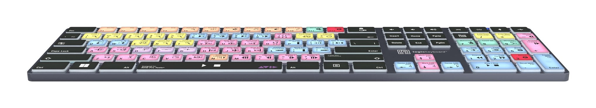 EAN 5707795023317 - Logickeyboard LKB-PT-TPC teclado Hogar / Oficina USB + Bluetooth QWERTZ Alemán Negro imagen 5
