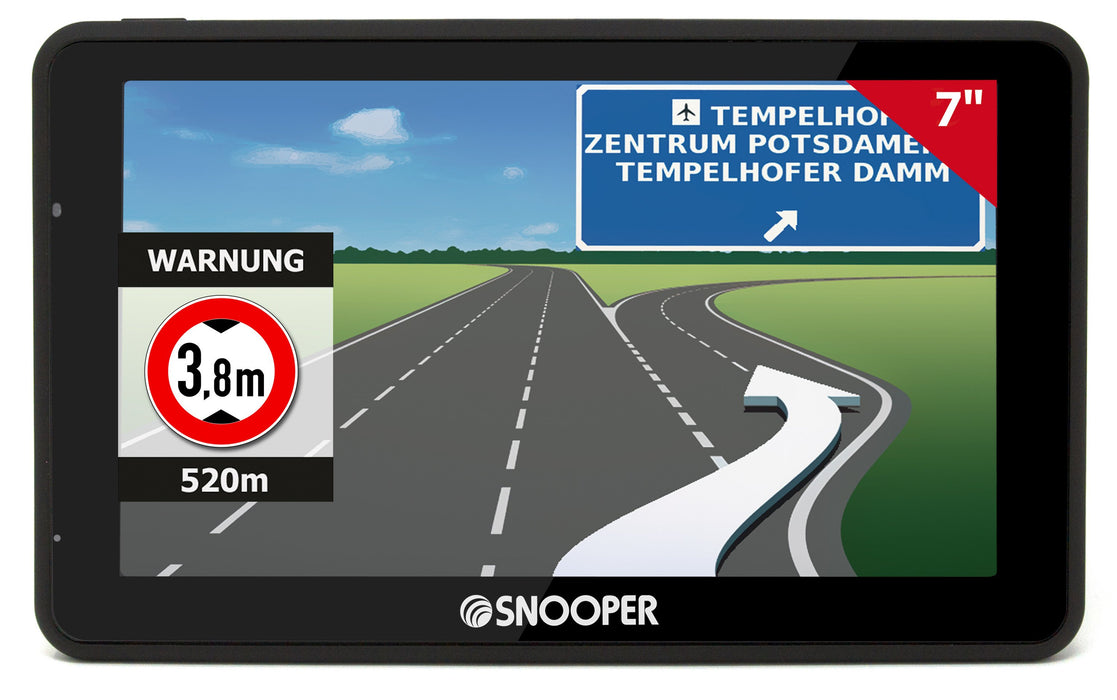 EAN 5019896690115 - Snooper PRO S6900 LKW navegador Fijo 17,8 cm (7") LCD Pantalla táctil 322 g Negro imagen 2
