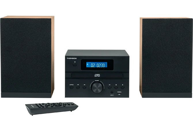 EAN 3499550389036 - Thomson MIC122BT Microcadena de música para uso doméstico 10 W Negro, Plata imagen 1