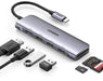 EAN 6941876212620 - Ugreen 20956A hub de interfaz USB Tipo C 5000 Mbit/s Plata imagen 4