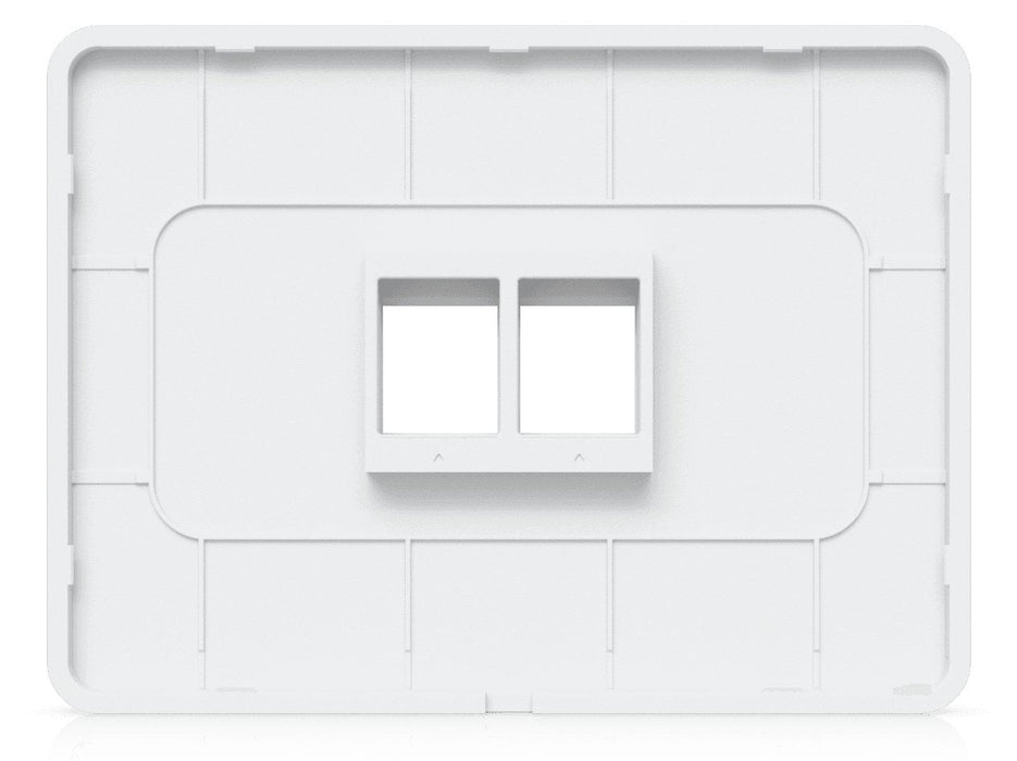 Universal Keystone Wall Plate  With Paintable Cover For A