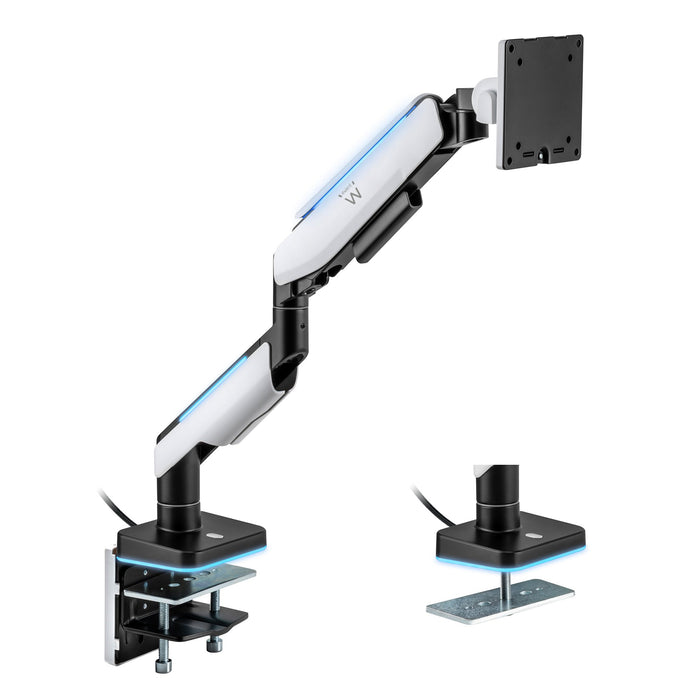 EAN 8052101433388 - Ewent EW1509 soporte para monitor 124,5 cm (49") Escritorio Negro, Blanco imagen 1