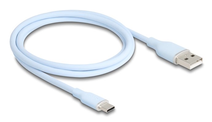 Delock Usb 2.0 Cable Usb Typ-A St > Usb Typ-C St 1m Blau