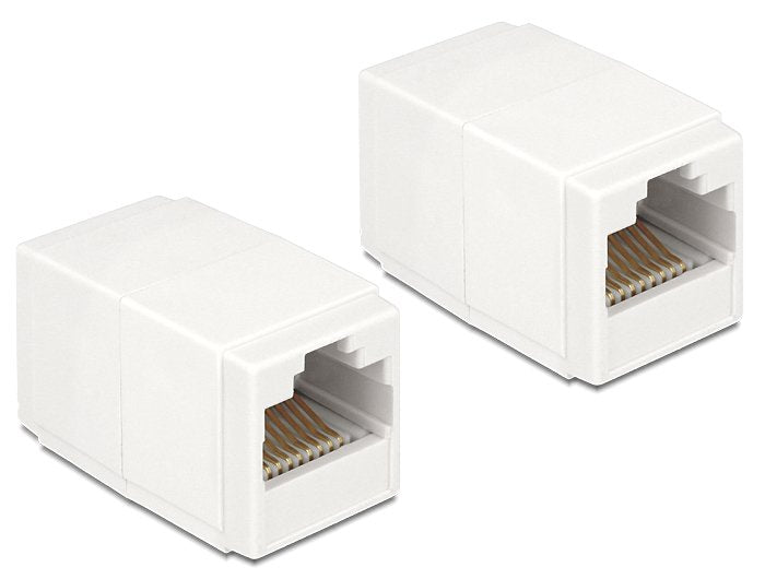 Delock Adapter Rj45 Buchse > Rj45 Buchse Cat.6 Utp Kompakt