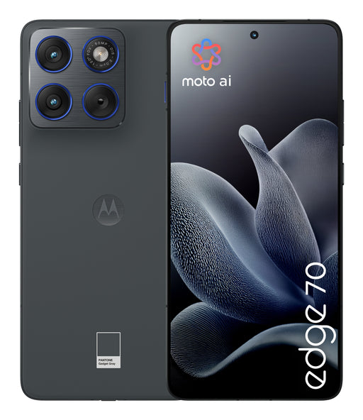 EAN 0840493603360 - Motorola edge 70 17 cm (6.7") SIM doble Android 16.0 5G USB Tipo C 12 GB 512 GB 4800 mAh Gris imagen 1