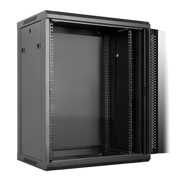 EAN 0745604519748 - Phasak PHO 2216D armario rack 16U Bastidor de pared Negro imagen 4