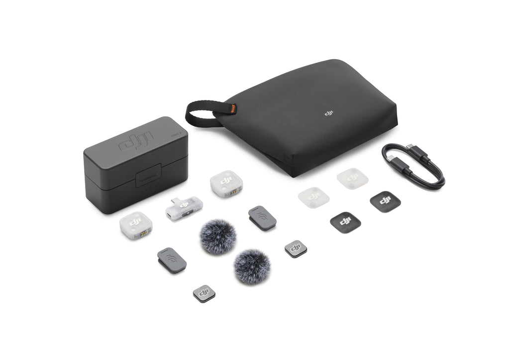 Dji Mic Mini 2 (2 Tx + 1 Mobile Rx + Estuche De Carga)