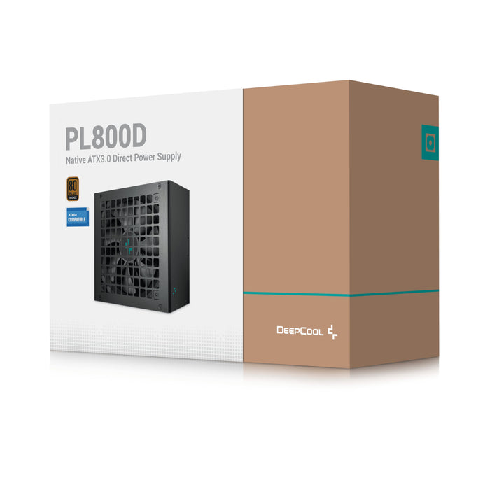 EAN 6933412718239 - DeepCool PL800D unidad de fuente de alimentación 800 W 20+4 pin ATX ATX Negro imagen 9