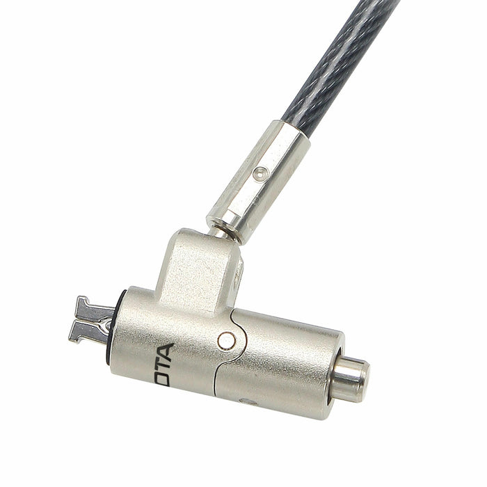 EAN 7640186416528 - DICOTA D31886 cable antirrobo Negro, Plata 2 m imagen 3