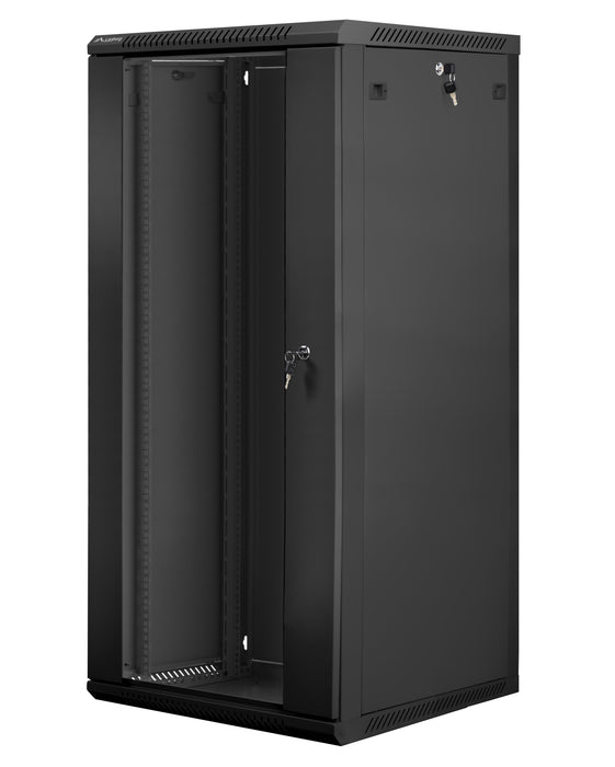 EAN 5901969403312 - Lanberg WF01-6627-10B armario rack 27U Bastidor de pared Negro imagen 1
