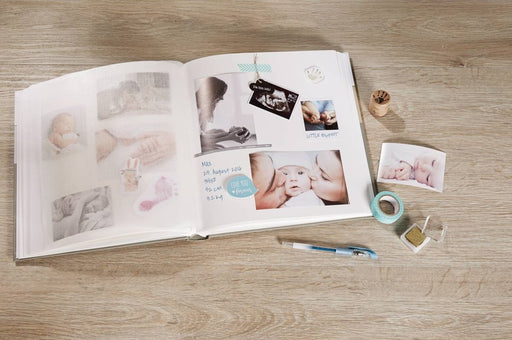 EAN 4004122159550 - Walther Design Baby Dreamtime álbum de foto y protector Marrón, Rosa 50 hojas imagen 2