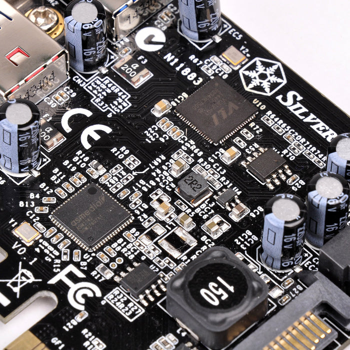 EAN 4710007223062 - Silverstone ECU05 tarjeta y adaptador de interfaz Interno USB 3.2 Gen 1 (3.1 Gen 1) imagen 10
