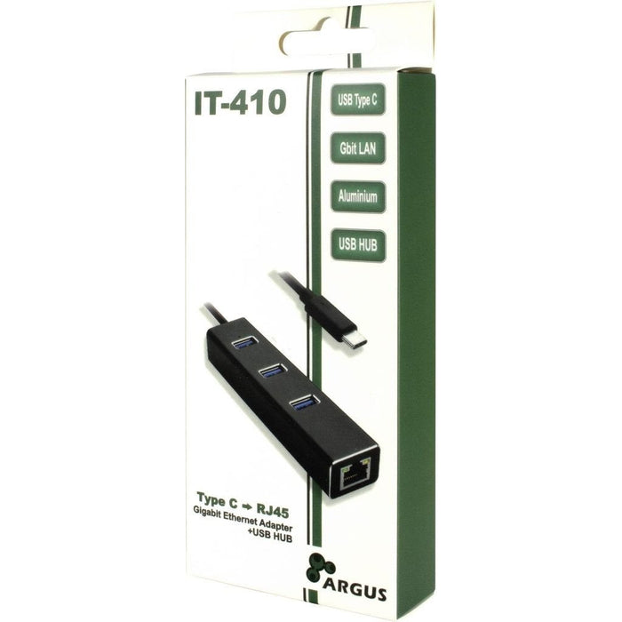 EAN 4260455643108 - Inter-Tech ARGUS IT-410 USB 3.2 Gen 1 (3.1 Gen 1) Type-C Negro imagen 3