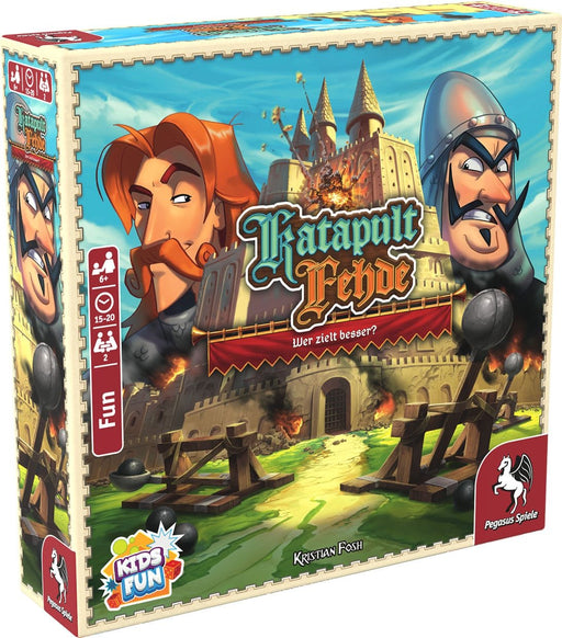 EAN 4250231733963 - Pegasus Spiele Catapult Feud Katapult Fehde 20 min Juego de mesa Táctico imagen 1