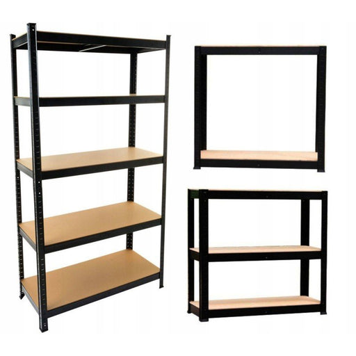 EAN 5902838469880 - Topeshop REGAŁ P9030 CZARNY soporte para almacenar herramientas de jardín Independiente Acero galvanizado imagen 1