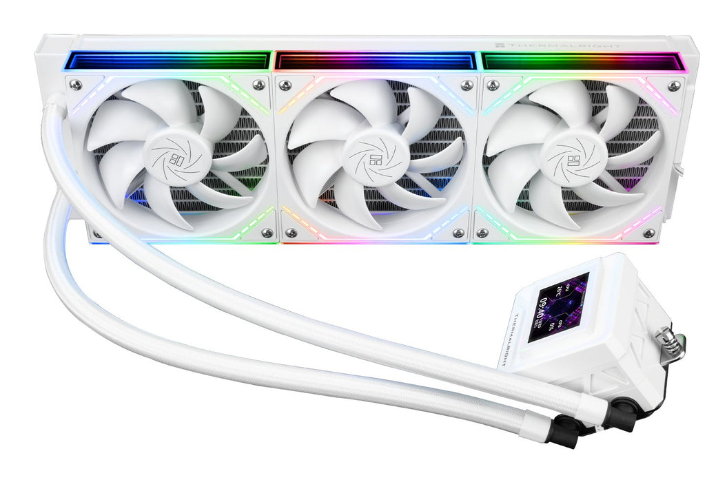 K Kit Watercooling Aio Thermalright Frozen Warframe Se V2 Rgb - 360mm (Blanc)
