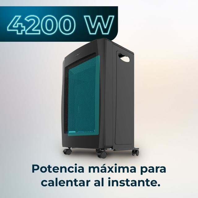 EAN 8435484082617 - Cecotec ReadyWarm Independiente propano/butano Negro imagen 4