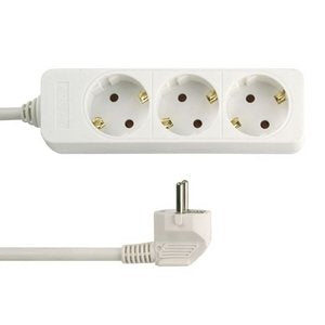 EAN 4008297122463 - REV 0512246555 base múltiple 3 m 3 salidas AC Interior Blanco imagen 1