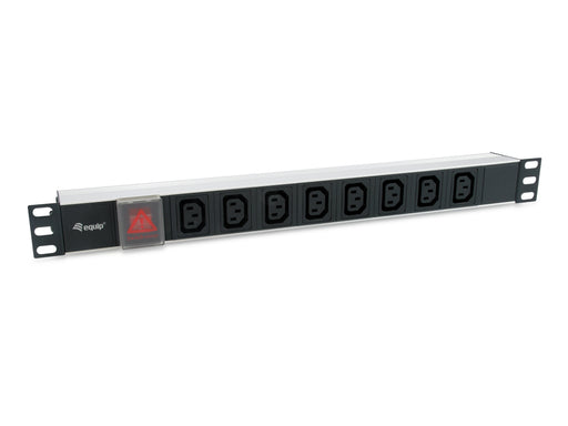 EAN 4015867223086 - Equip 333310 unidad de distribución de energía (PDU) 8 salidas AC 1U Negro imagen 1