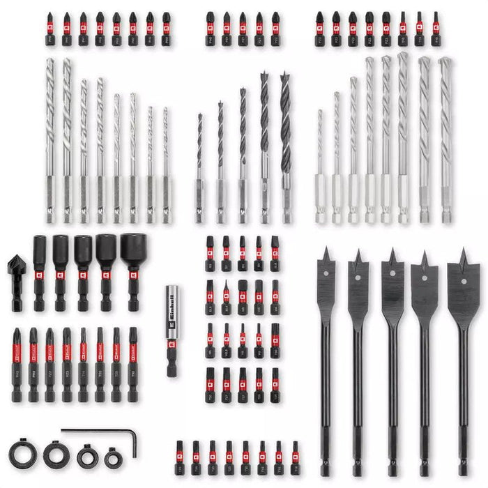Einhell-Kwb Xl-Case Impact-Bit- Und Bohrer-Set, 95-Teilig, Bohrer- & Bit-Satz 108798