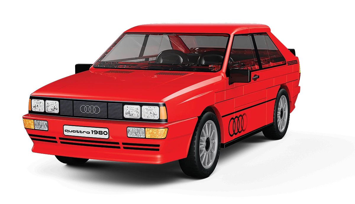 Cobi Audi Quattro 1980 (Rojo, Massstab 1:35) Cobi-24664