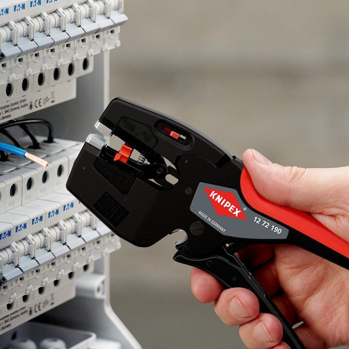 EAN 4003773088592 - Knipex 12 72 190 pelacable Negro, Rojo imagen 13
