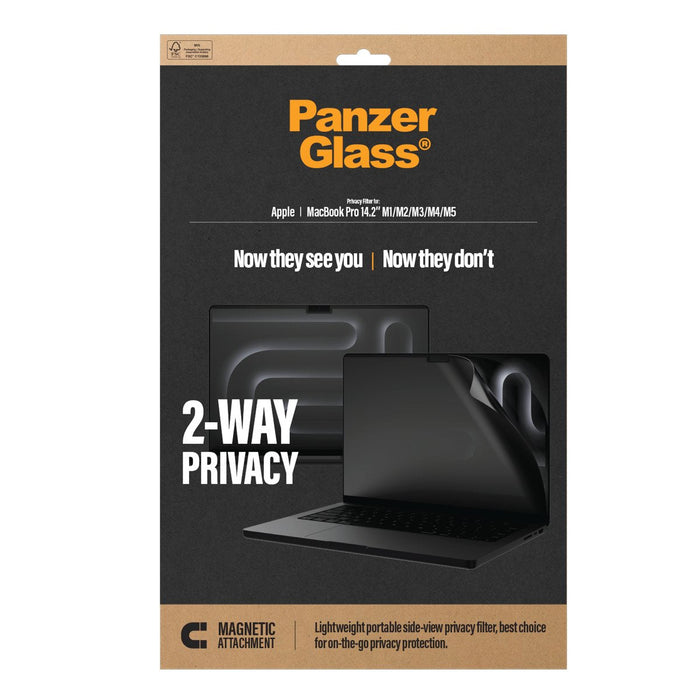 Panzerglass Apple Macbook Pro 14.2' Magn.2-Way Privacy Pet