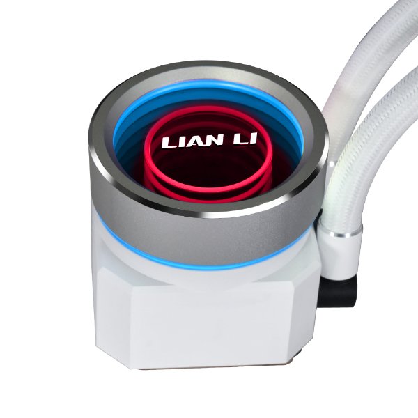 Lian Li Galahad Ii Trinity Performance Aio 360mm Cpu Water Cooler - White