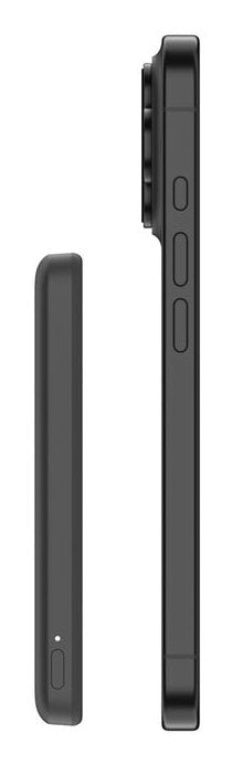 Cargador Inalámbrico Belkin Delgado 5000 Mah 15 Vatios Fast Charge (Usb-C) En El Cable: Usb-C Negro