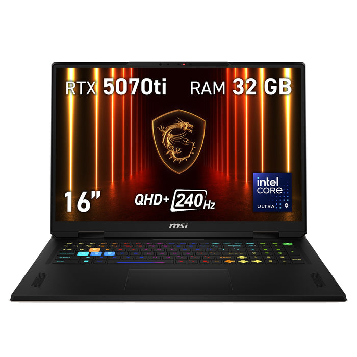 EAN 4711377314619 - MSI Vector 16 HX AI A2XWHG-241ES Intel Core Ultra 9 275HX Portátil 40,6 cm (16") Quad HD+ 32 GB DDR5-SDRA imagen 1