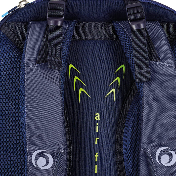 Herlitz Ultimate Camoblue Mochila Escolar Azul, Marina Poliéster
