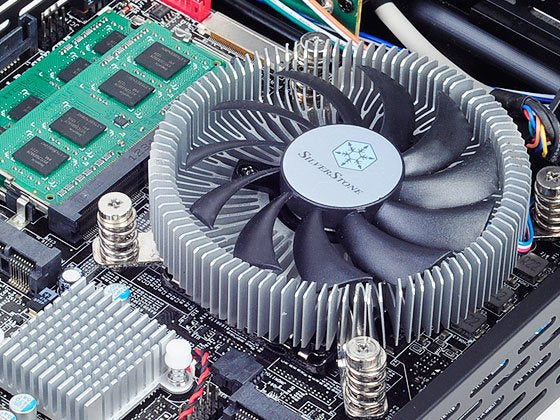 EAN 4710007220597 - Silverstone SST-NT07-115X sistema de refrigeración para ordenador Conjunto de chips Enfriador 8 cm Negro, imagen 7