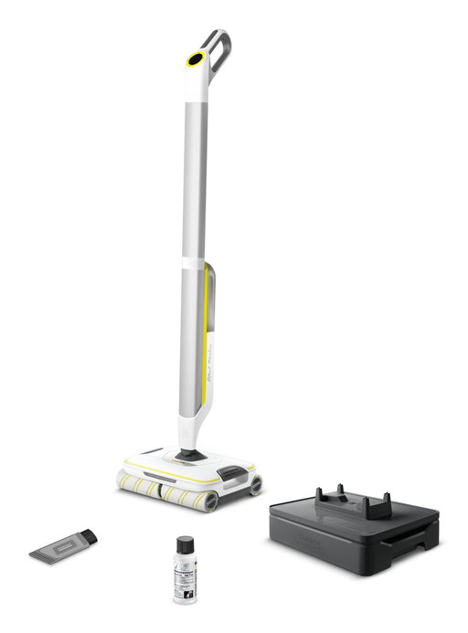EAN 4066529000033 - Kärcher FC 8 Smart Signature Line Escoba eléctrica Batería Húmedo Sin bolsa Plata, Blanco, Amarillo 2,85  imagen 1