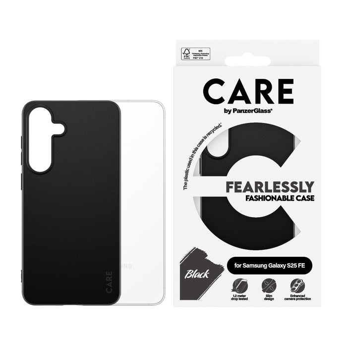 EAN 5715685031625 - PanzerGlass CARE™ by ® TPU Case Black Samsung Galaxy S25 FE 5G funda para teléfono móvil Negro imagen 2