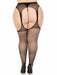 EAN 0714718002996 - Leg Avenue 1901Q_00107 pantis y media Negro imagen 2