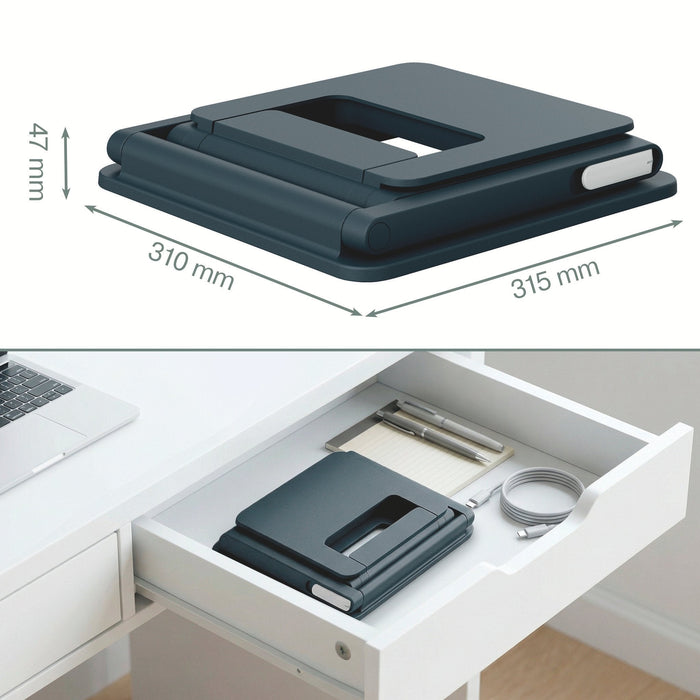 Leitz Sit-Stand Laptop Stand 2-In-1 For Desks