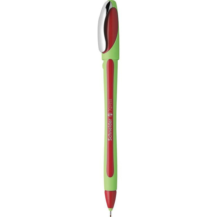 Schneider Xpress Fineliner Rojo 0,8 Mm, 10 Unidades