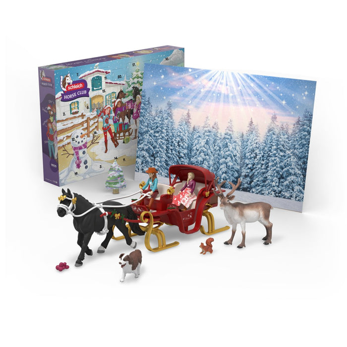 Schleich Schleich Gr. Adventsk. Horse Club - Weihnachtl. Schlittenf. 99179