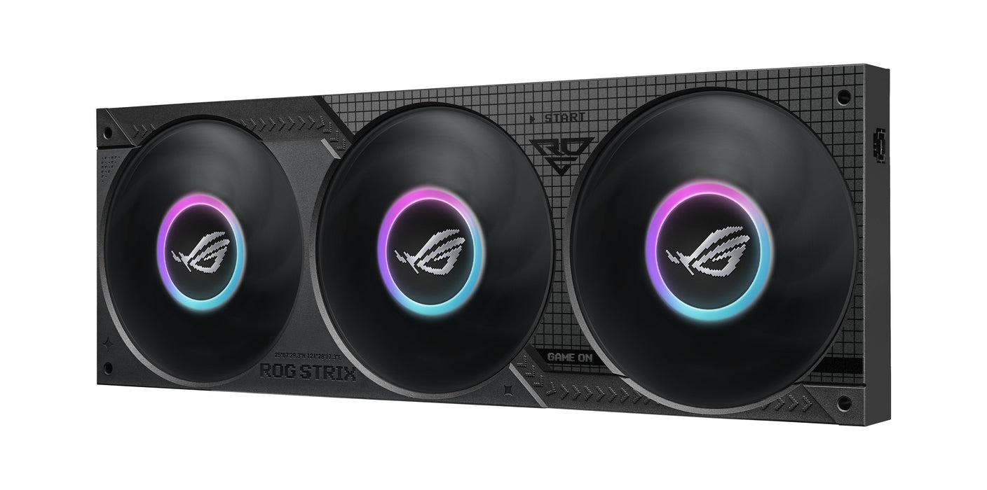 Refrigeración Liquida Cpu  Asus Rog Mrix Slc Iv 360 Argb Lcd Negro