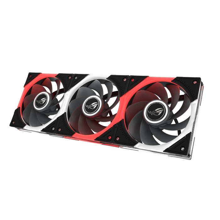 Ventilador Pc Asus Rog Eurux Gr120 Fan Argb Reverse Negro 3in1