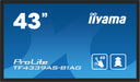 EAN 4948570123872 - iiyama TF4339AS-B1AG pantalla para PC 108 cm (42.5") 3840 x 2160 Pixeles 4K Ultra HD LED Pantalla táctil  imagen 2