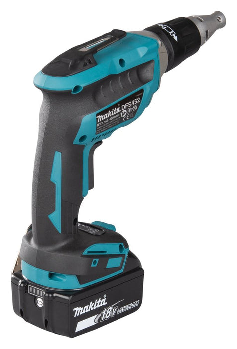 Destornillador Makita De Empuje Inalámbrico X Dfs452tjx2