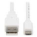EAN 0037332260642 - Tripp Lite U050AB-006-WH cable USB 1,83 m Micro-USB B imagen 1