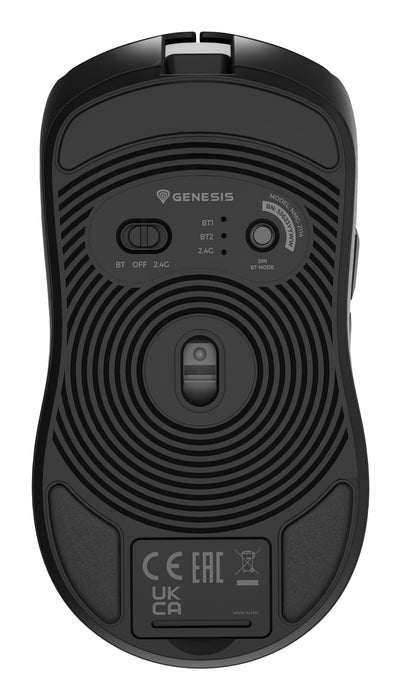 EAN 5901969443943 - GENESIS Zircon 500 G2 ratón Juego Mano derecha RF Wireless + Bluetooth + USB Type-C Óptico 10000 DPI imagen 4