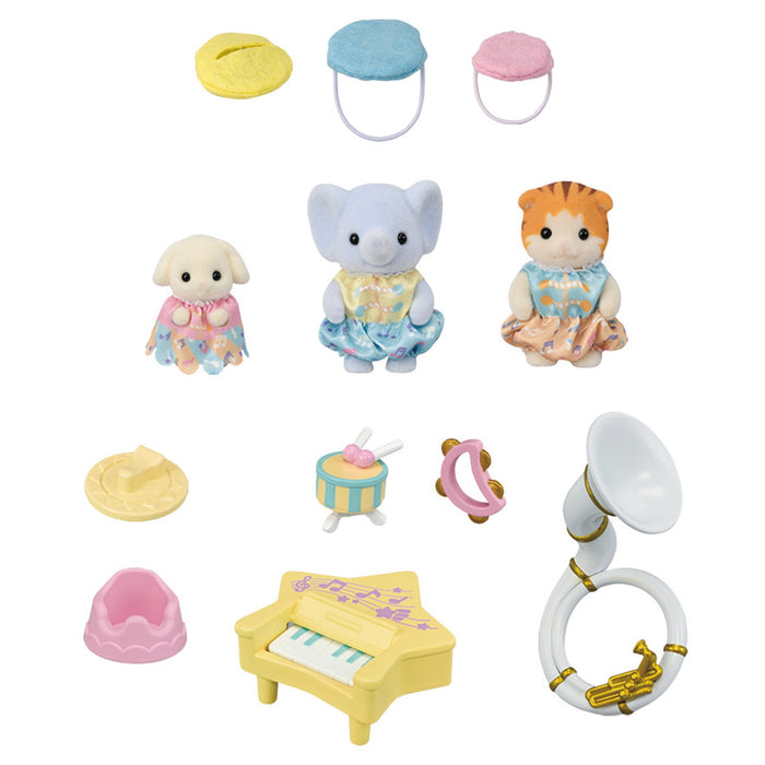 Epoch Sylvanian Families - Baby Konzert Figurenset 5817