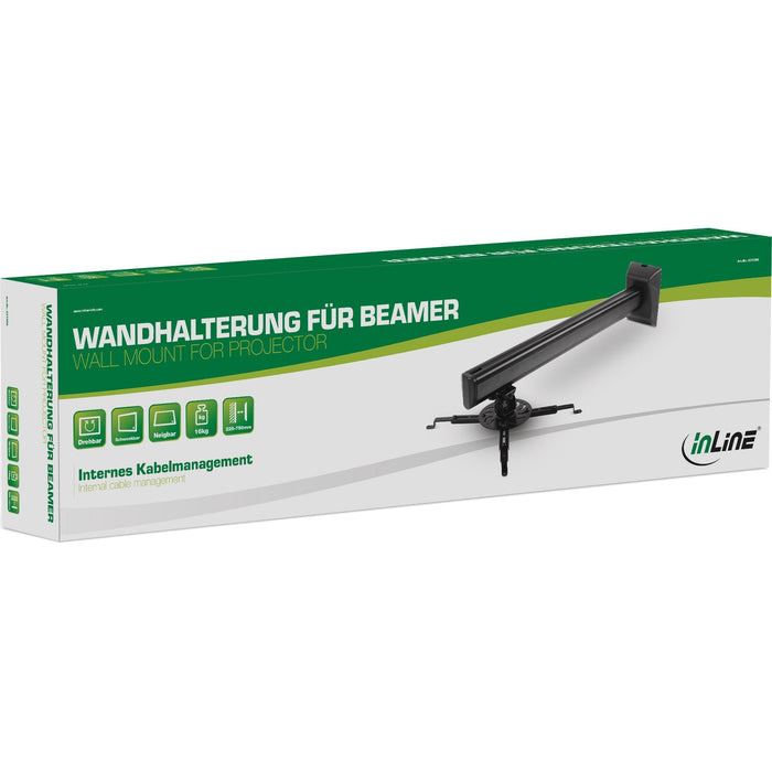 Soporte De Pared Inline Para Proyector, Máx. 16 Kg