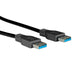 EAN 7611990186372 - ROLINE 11.02.8970 cable USB USB 3.2 Gen 1 (3.1 Gen 1) 1,8 m USB A Negro imagen 1